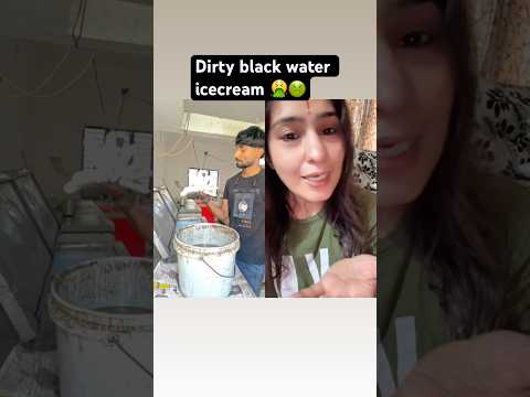 Chocolate icecream ❌ Gutter water icecream ✅|#trending #youtubeshorts