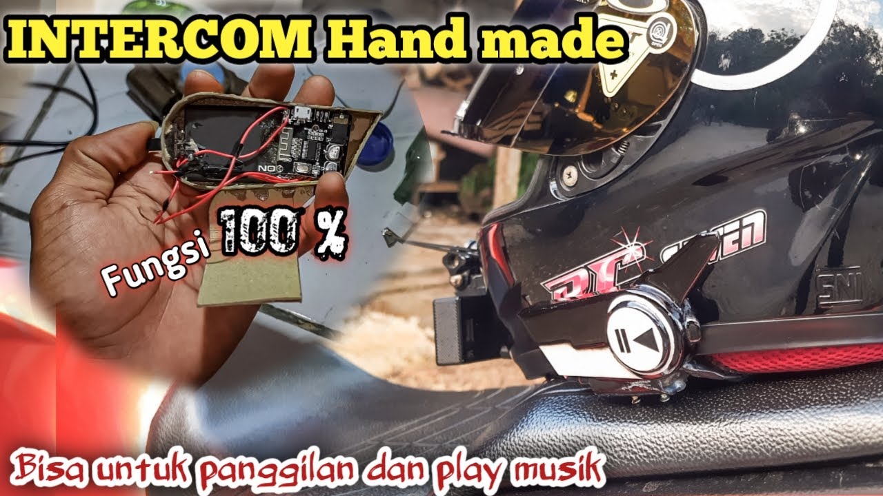 INTERCOM ALA ALA SENA / LOW BUDGET FUNGSI (100%) DIY INTERCOM - YouTube