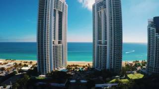 Sunny Isles Beach 360° view, Florida USA / Санни-Айлс-Бич в 360° градусов, Флорида