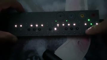 Dark OP-Z jam at night