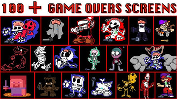100+ BEST GAME OVER SCREEN ANIMATION FNF