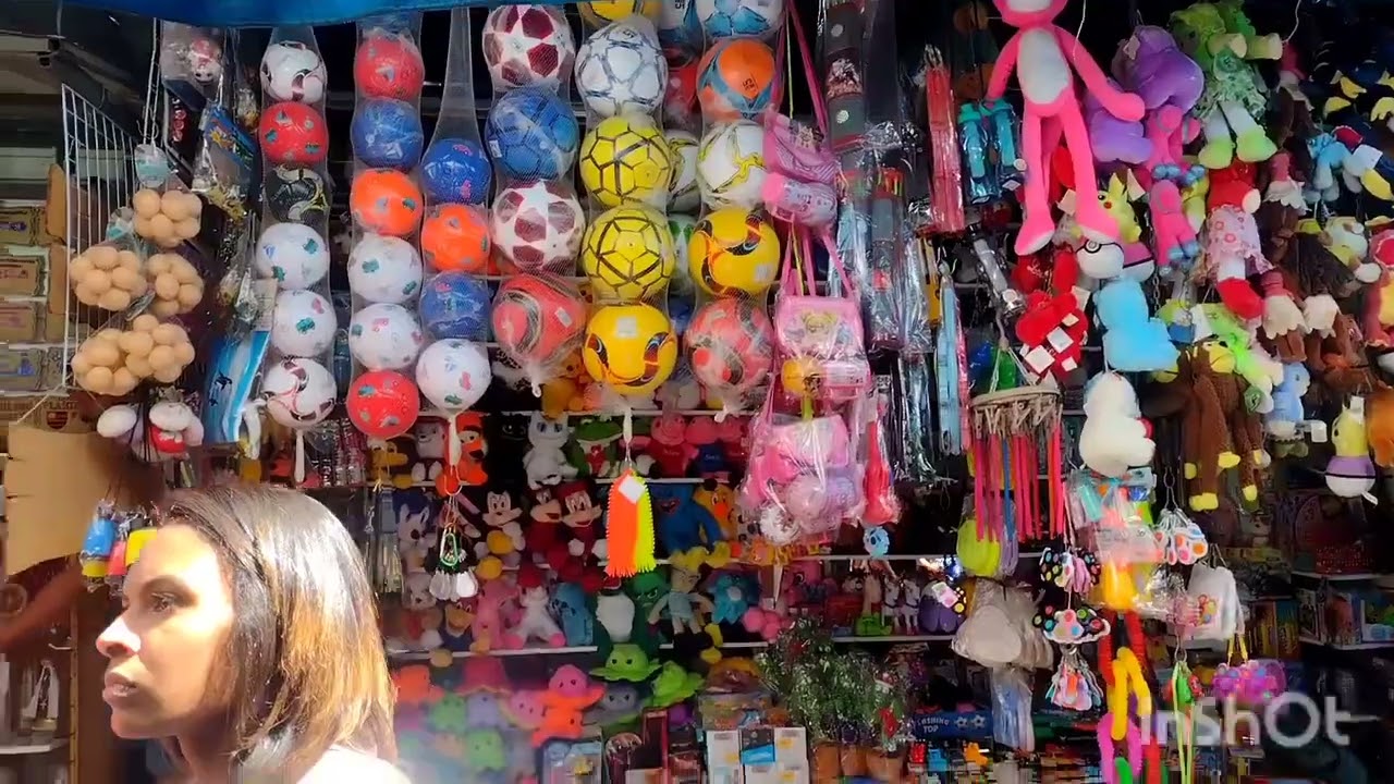 Aparecida do Norte e as BARRACAS DA Feira com precos e tudo.