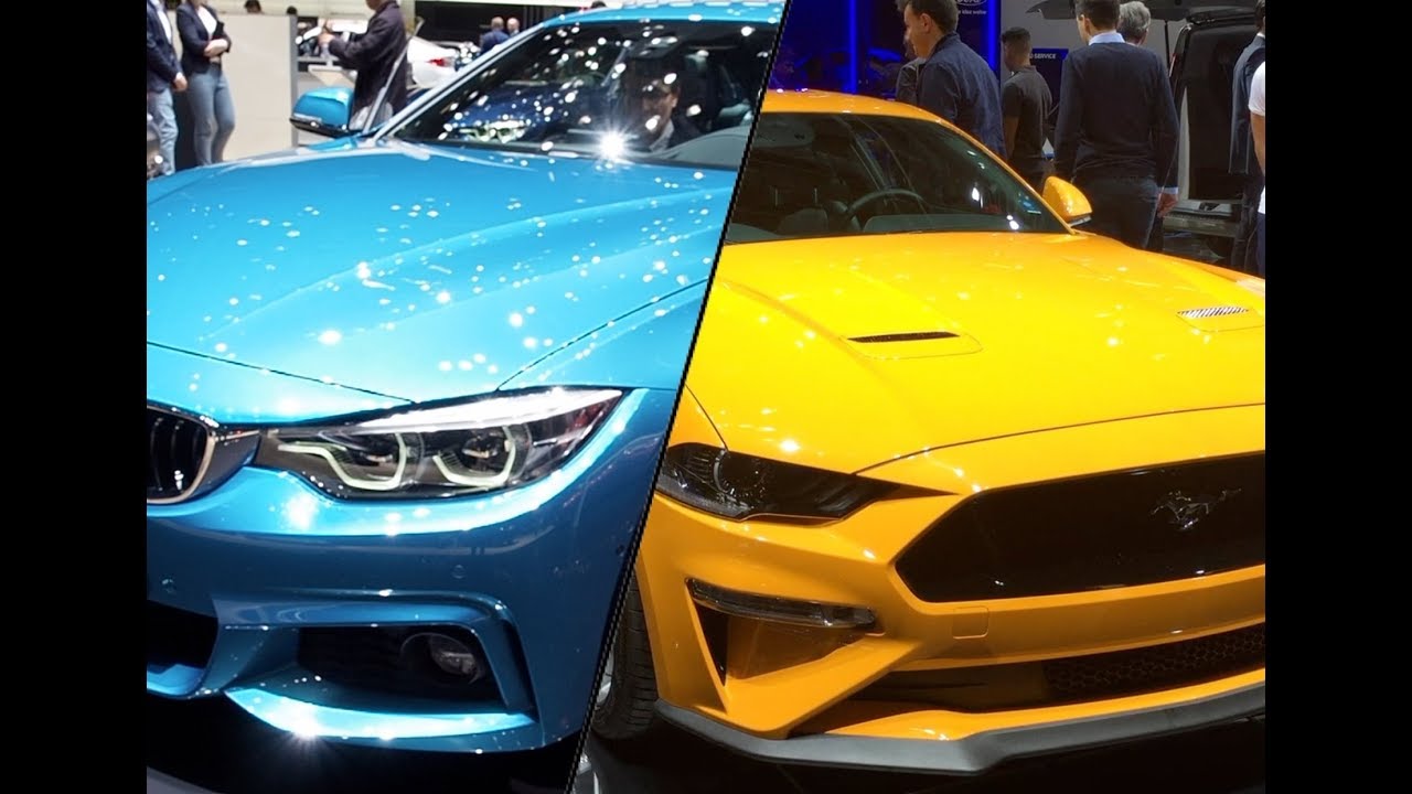 BMW 4 Series Coupé vs Ford Mustang YouTube