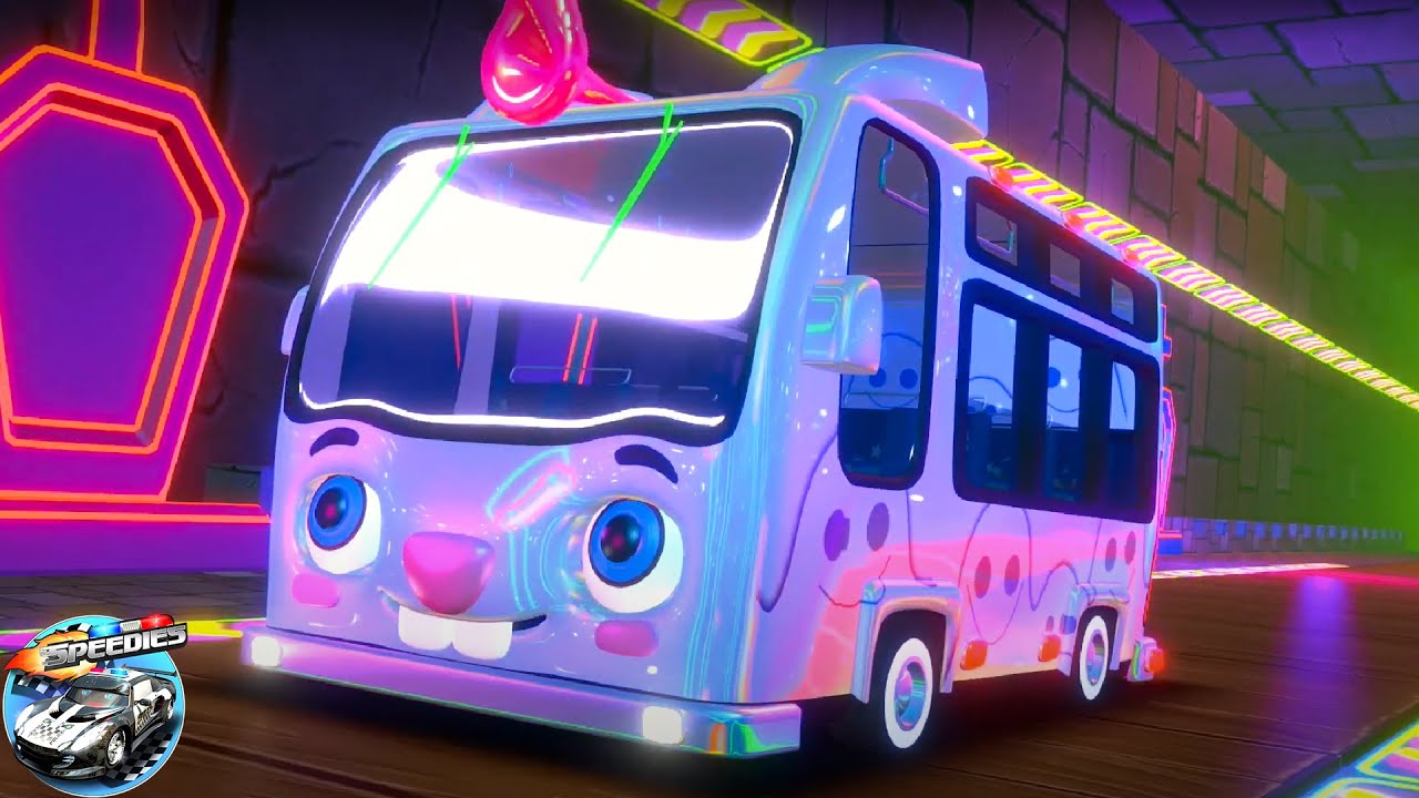 Halloween Wheels on the Bus Spooky Song for Kids