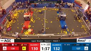 Match 1 (R1) - PNW District Clackamas Academy Event