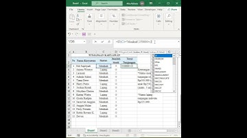 Hitung TUNJANGAN KARYAWAN dengan IF #excel #if #shorts
