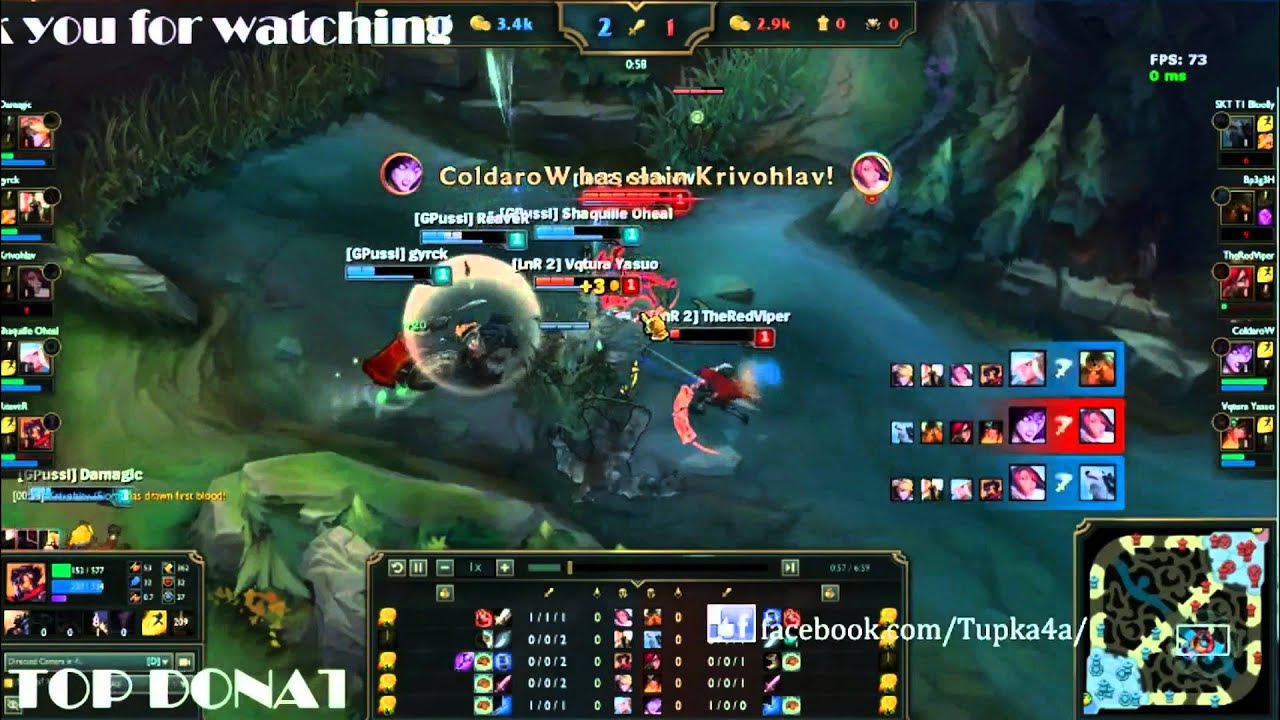 Bronze Invade - Morgana PENTA KILL lvl 1