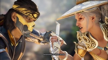 Mortal Kombat 1 Takeda Vs Ashrah All Intros Dialogue (4k) | MK1