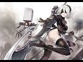 Nier: Automata Unarmed 2B On Drugs Vs Route A Final Bosses (Ending A Japanese VO)