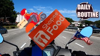 Shopeefood bagi Kaw-kaw BONUS untuk Rider | #Shopeefood Vlog #2 screenshot 5