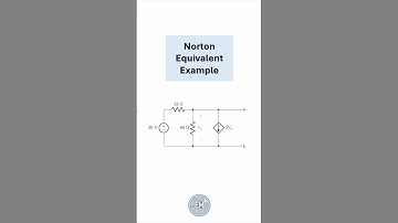 Norton Equivalent Circuit - Worked Example #electricalengineering