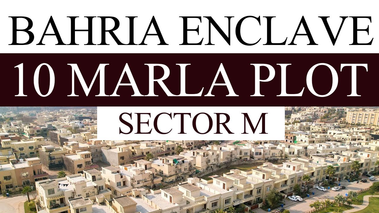Best Investment Opportunity | 10 Marla Plot | Bahria Enclave Sector M