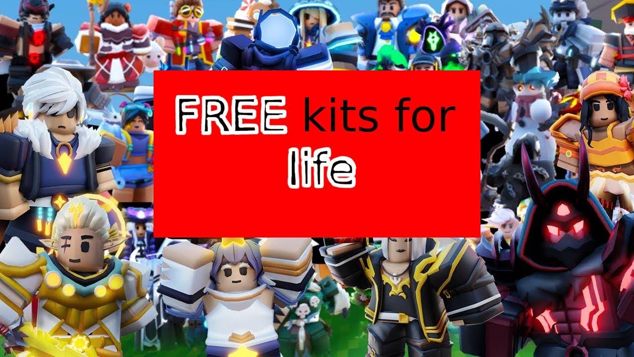 INFINITE free kits Roblox Bedwars YouTube