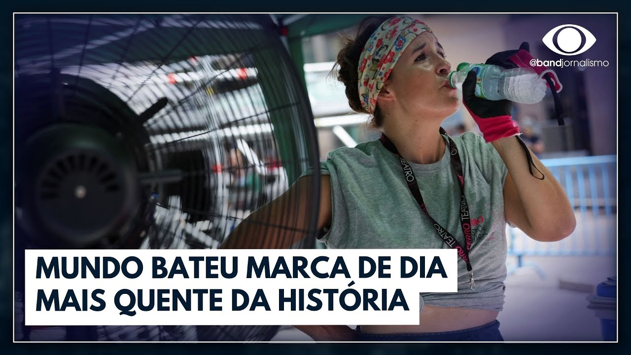 Terra bate novo recorde de temperatura | Jornal da Noite