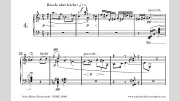 James BOYK plays Schoenberg: "Six Little Piano Pieces"