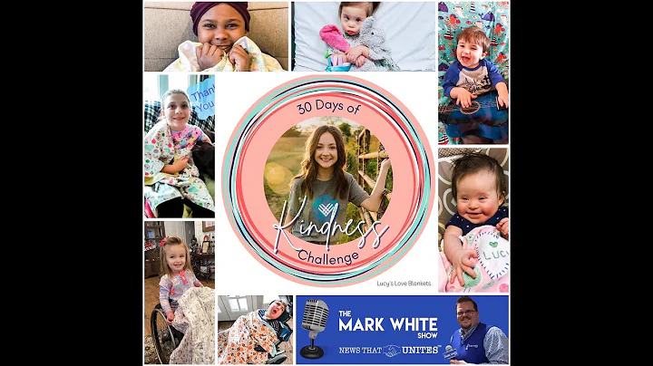 Lucy & Veronica Blaylock with Lucy's Love Blankets