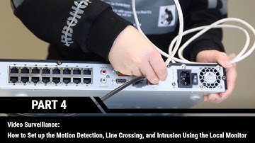 LTS Academy, How to Set up the Motion Detection, Line Crossing, and Intrusion with the Local Monitor