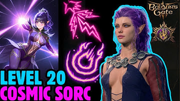 LEVEL 20 COSMIC SORCERER Mod Build Guide - Baldur