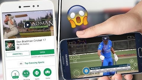 DON BRADMAN 17 DOWNLOAD OFFICIALLY FOR ANDROID !! DBC 17 ON ANDROID !! BAAP OF ALL CRICKET GAMES