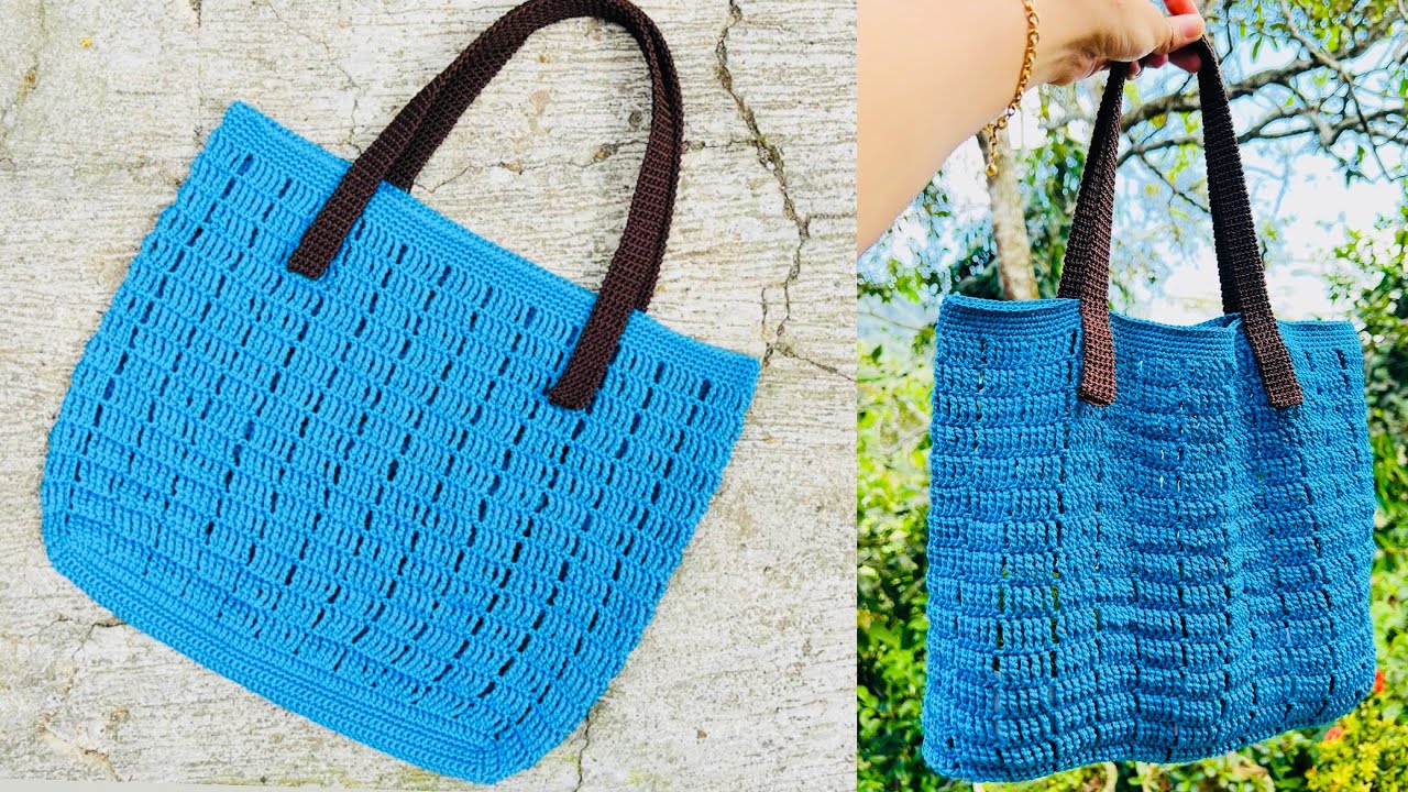 Wow😍 Very Easy & Beautiful Crochet Bag Tutorial for Beginners | Cara ...