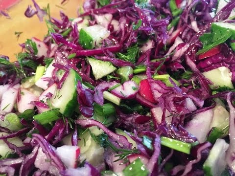 Video: Salad Kubis Biru