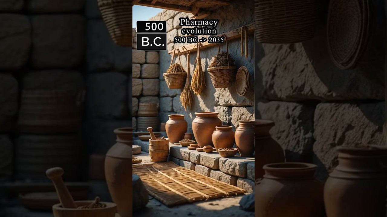 Evolution of Pharmacy made with AI 