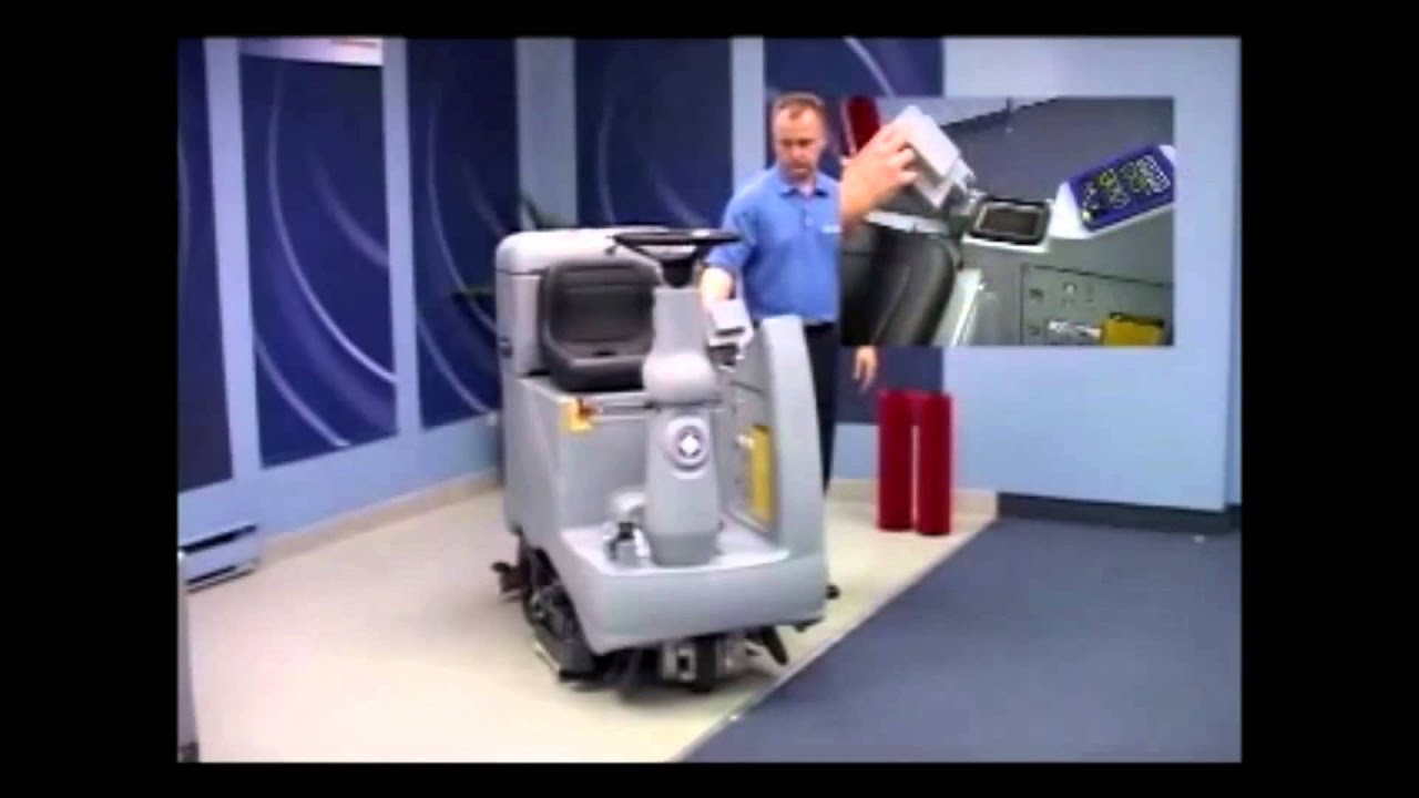 Advance Advenger Floor Scrubber YouTube