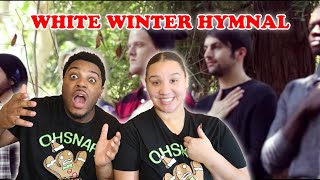 [Official Video] White Winter Hymnal - Pentatonix| Reaction 🎄