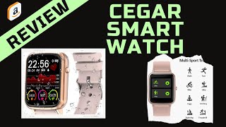 CEGAR SMART WATCH with Heart Rate monitor