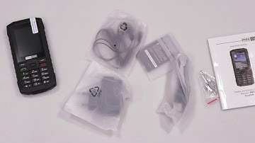 Unboxing Maxcom GSM/3G Phone MM916 Dual Sim