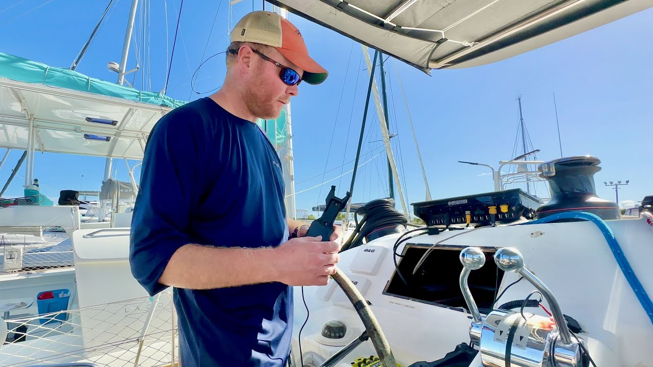 🎥Ep. 12 Boatyard BURNOUT 🔥- Will this charter catamaran ever be liveaboard cruiser ready?
