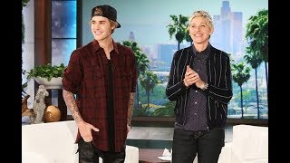 When Justin Bieber and Ellen scare audience members 😀