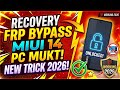 All Redmi MIUI 14 frp bypass Without PC 💯 Working 2026 New Method ✅️