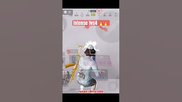 Intense 1vs4 - call of duty mobile #shortsfeed #codmclip #codm #codmobile