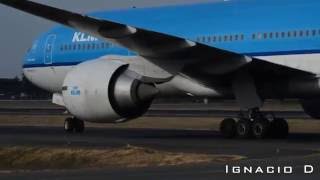 Extreme Close Up Boeing 777-200 Klm Guayaquil