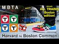 Every train in boston kinda