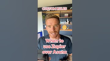 #asana ’s Native Automations (and When #zapier  Takes Over)