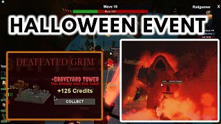 Tower Battles Halloween Event 2020 Demolished Last Boss Wave Tower Battles Roblox Youtube - roblox tower battles halloween