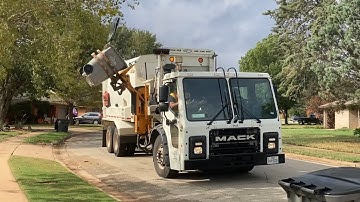 (1145) Brand New Mack LR Labrie Automizer Garbage Truck