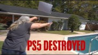 Бывшая выкинула PS5 в бассейн