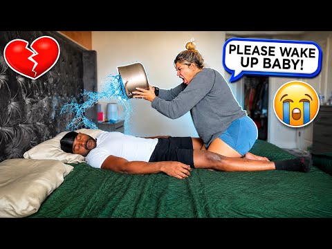 NOT WAKING UP PRANK ON WIFE **BAD IDEA**