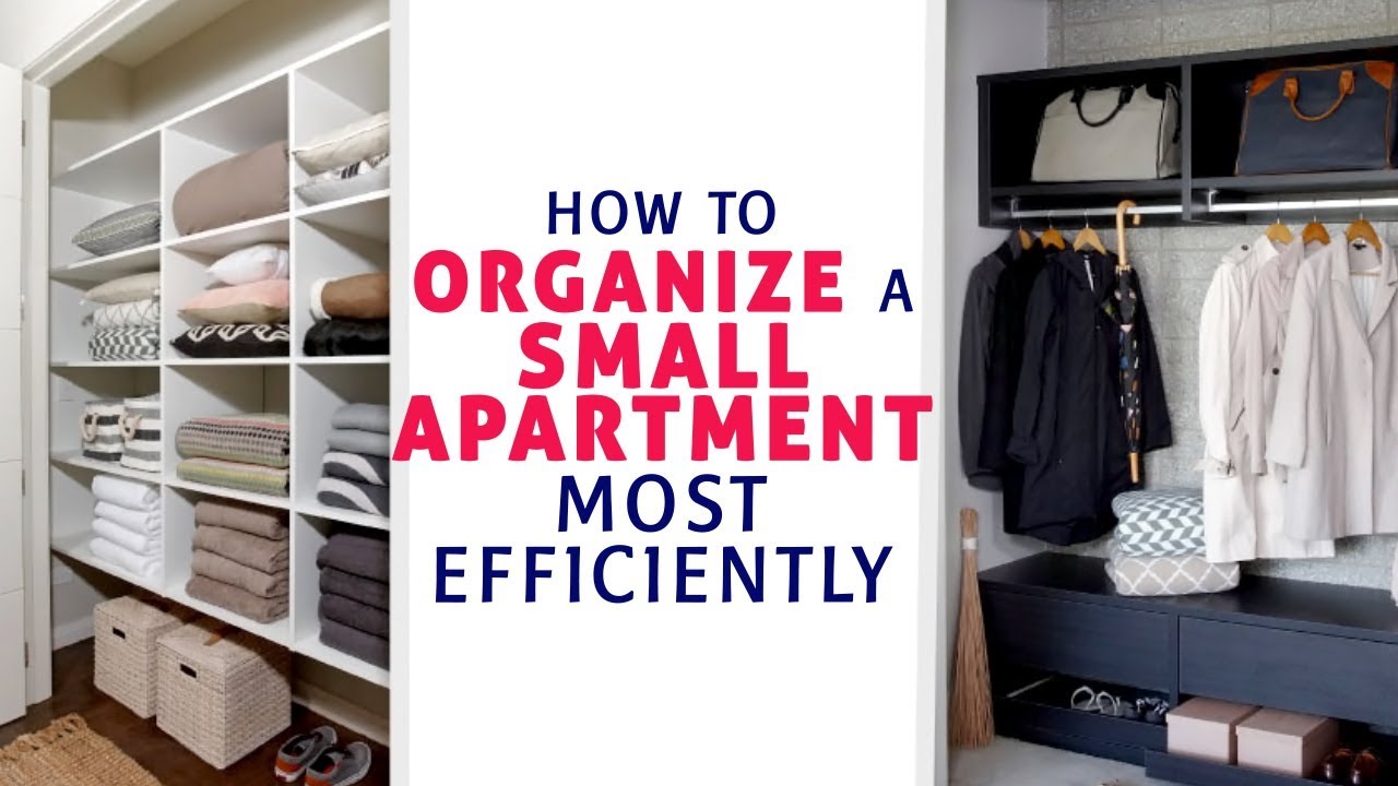 How to organize a small apartment most efficiently - YouTube