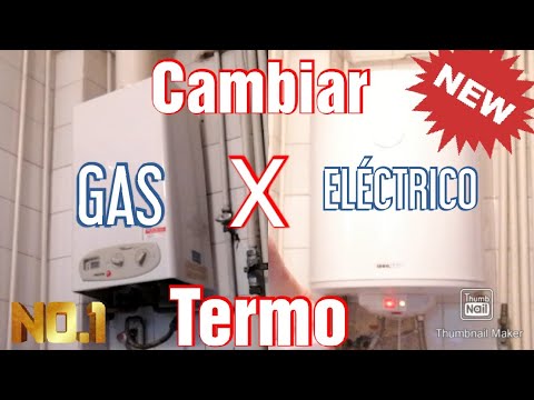 Cambiar Termo De GAS Por Termo ELÉCTRICO (FÁCIL)