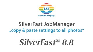 How to scan film, negatives and photos in batch with SilverFast 8 Ai Studio JobManager screenshot 2