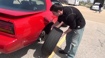 Finished Drag racing in the Firebird.