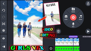 Sky Change & Add Girls In Video Editing VFX Tutorial | You Are My Darling Angel Baby Editing VFX