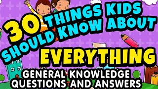 Kids Quiz : 30 Things Kids Should Know about Everything | General Knowledge screenshot 4
