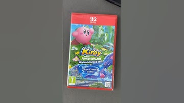 Kirby and the Forgotten Land Nintendo Switch 2 Edition Unboxing #nintendoswitch2 #kirby