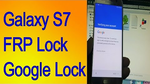 Galaxy S7 G930F Remove FRP Google Lock 100% Done Easy