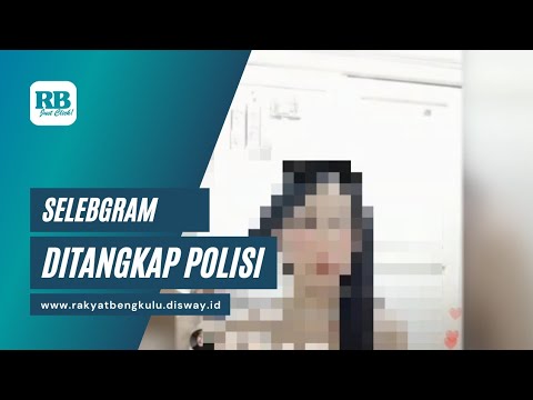 Selebgram Bengkulu yang Biasa Live dengan Cosplay Ditangkap, Tak Dihadirkan Saat Rilis